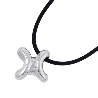 HERMES Lima Necklace Size GM SV925