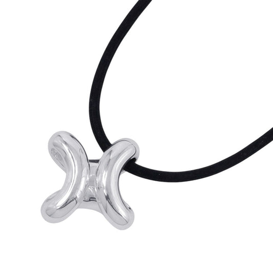 HERMES Lima Necklace Size GM SV925