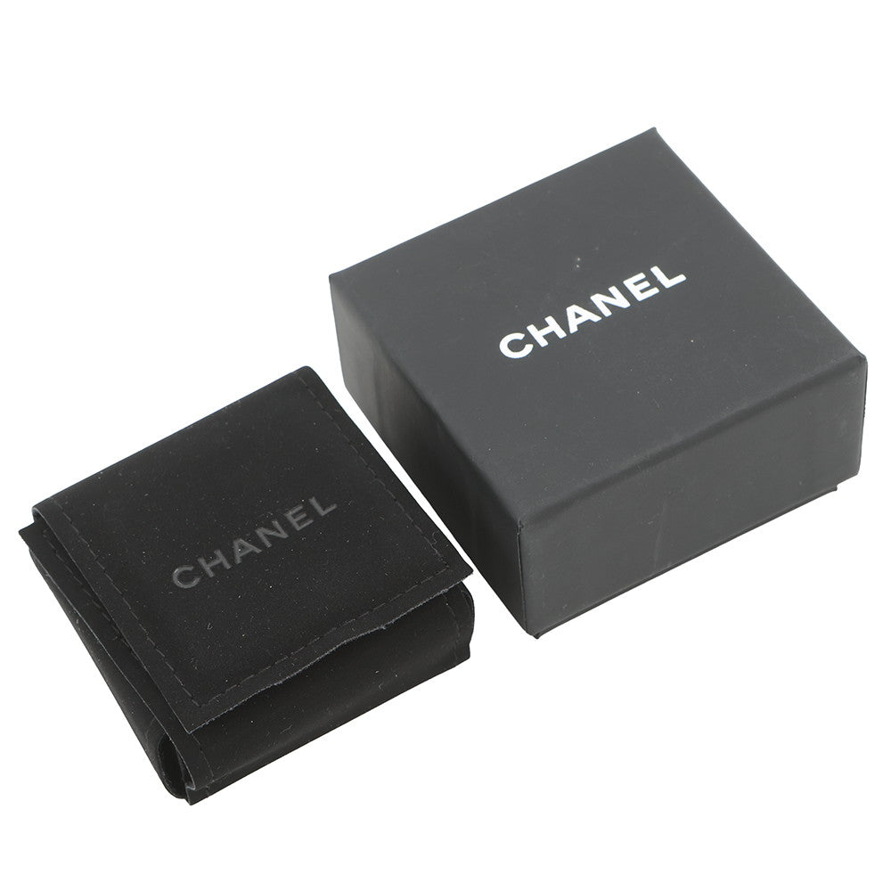 CHANEL CC Logo Pearl Earrings SilverABB141 Metal Rhinestone Faux Pearl