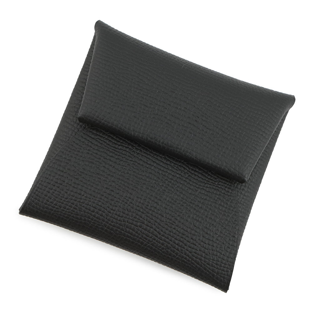 HERMES Bastia Black Epsom