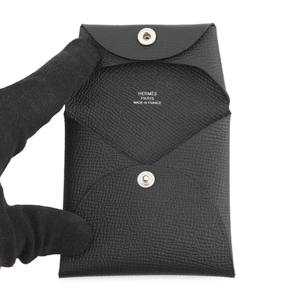 HERMES Bastia Black Epsom