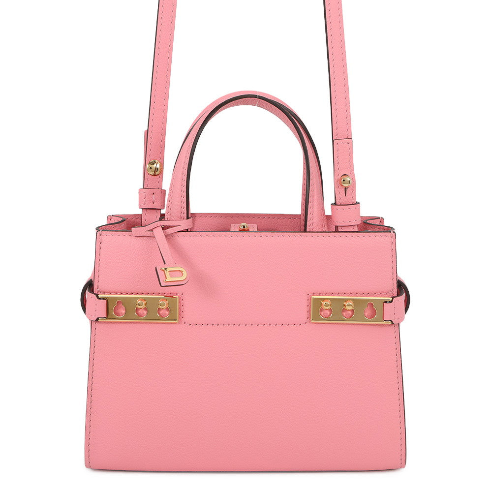 Delvaux Tempe Crash PinkAA0617AFL021XDO JumpingCalf Leather Size Mini