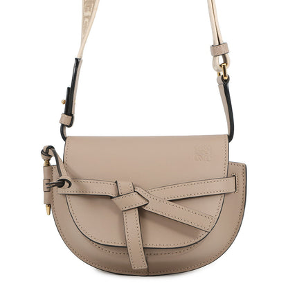 LOEWE Gate Dual Shoulder Bag BeigeA650N46X13 Leather Size Mini