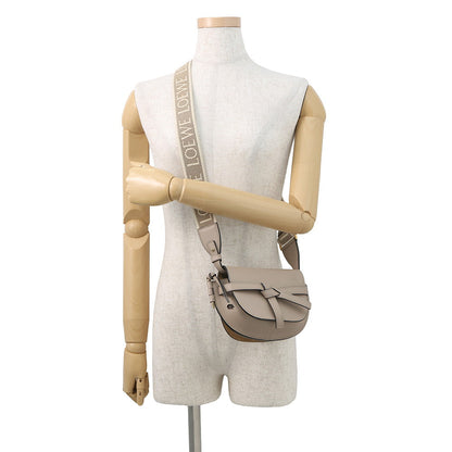 LOEWE Gate Dual Shoulder Bag BeigeA650N46X13 Leather Size Mini
