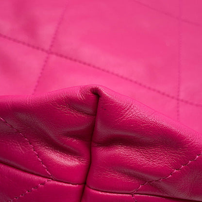 CHANEL CHANEL22 PinkAS3260 shiny calf Size Small
