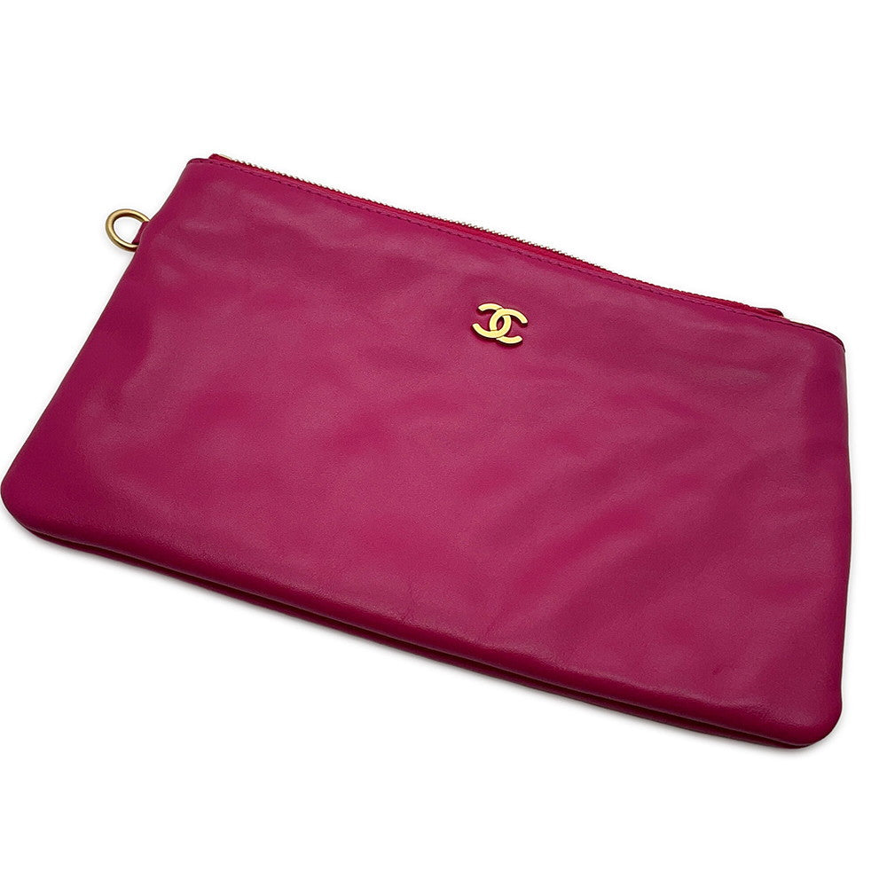 CHANEL CHANEL22 PinkAS3260 shiny calf Size Small
