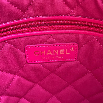 CHANEL CHANEL22 PinkAS3260 shiny calf Size Small
