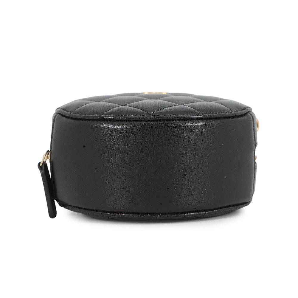 CHANEL Matelasse Mini Shoulder Bag BlackAP1894 Lambskin