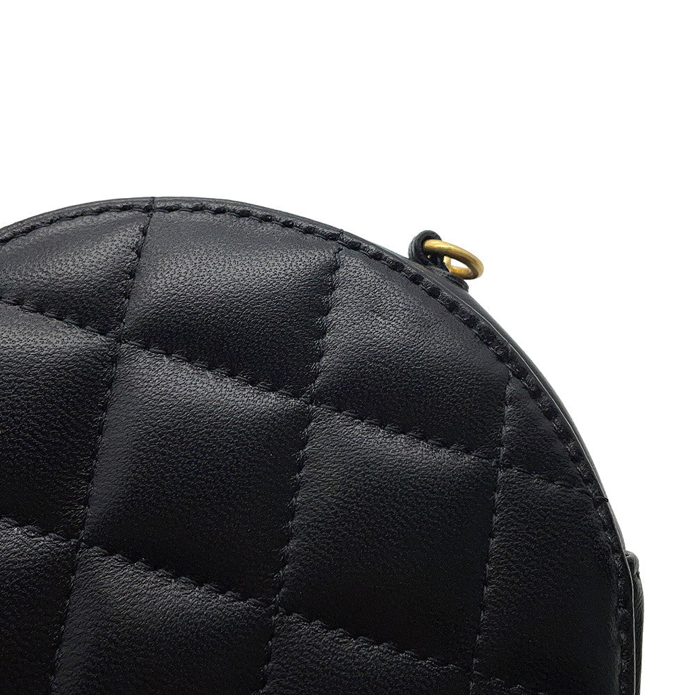 CHANEL Matelasse Mini Shoulder Bag BlackAP1894 Lambskin