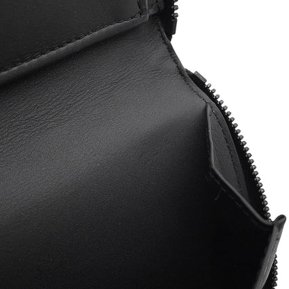 LOUIS VUITTON Zippy wallet Vertical NoirM69047 Taurillon Leather