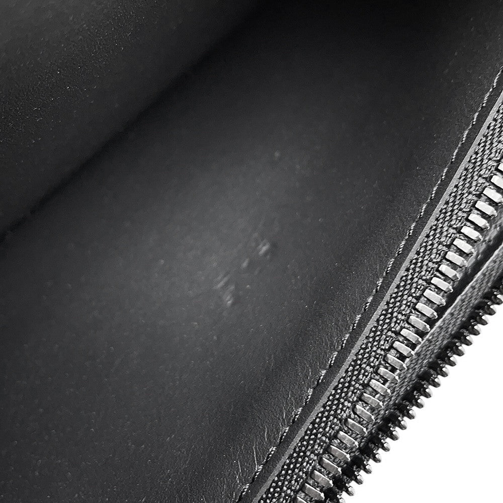 LOUIS VUITTON Zippy wallet Vertical NoirM69047 Taurillon Leather