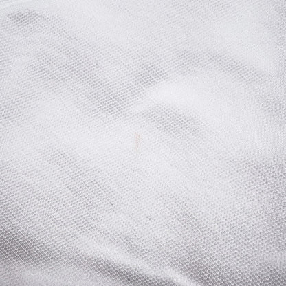 HERMES HEmbroidery Pocket T-Shirt Size S White Cotton100%