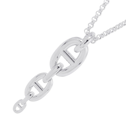 HERMES Chaine d'Ancre Necklace Size GM SV925