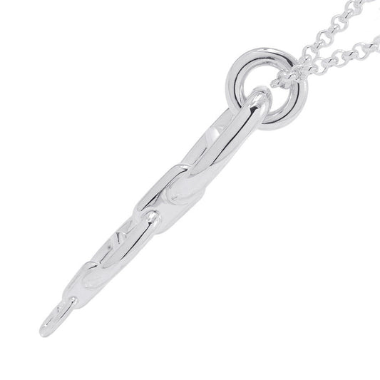 HERMES Chaine d'Ancre Necklace Size GM SV925