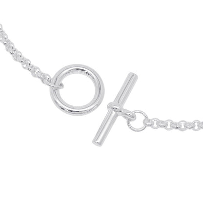 HERMES Chaine d'Ancre Necklace Size GM SV925