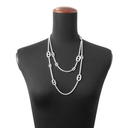 HERMES Chaine d'Ancre Farandole Necklace Size 120 SV925