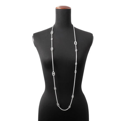 HERMES Chaine d'Ancre Farandole Necklace Size 120 SV925