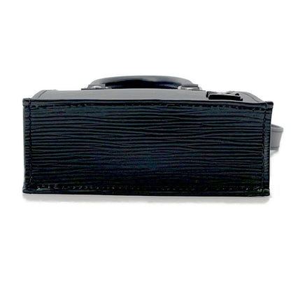 LOUIS VUITTON Petit Sac Plat NoirM69441 Epi Leather