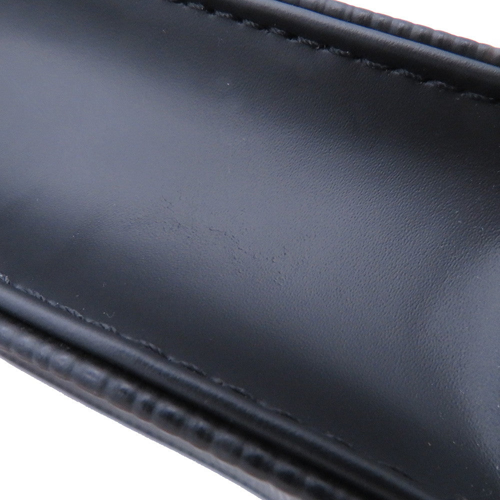 LOUIS VUITTON Petit Sac Plat NoirM69441 Epi Leather