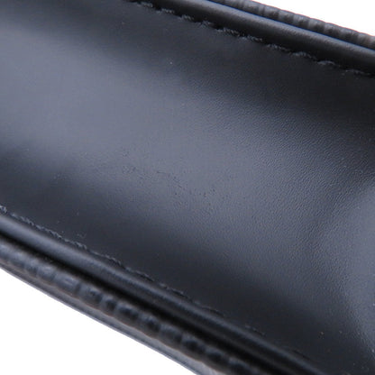 LOUIS VUITTON Petit Sac Plat NoirM69441 Epi Leather