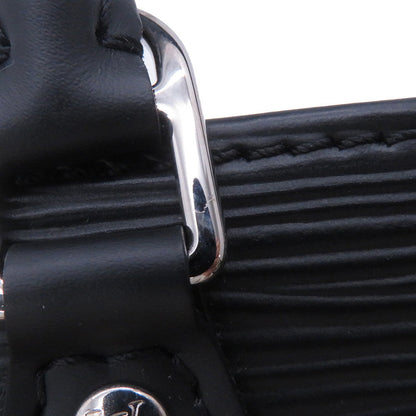 LOUIS VUITTON Petit Sac Plat NoirM69441 Epi Leather