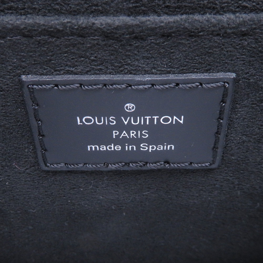 LOUIS VUITTON Petit Sac Plat NoirM69441 Epi Leather