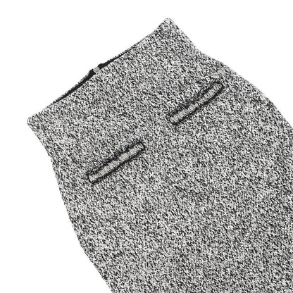 LOUIS VUITTON tight skirt Size M White/Black/Gray Cotton69% Wool 15% Nylon15% Polyurethane1%