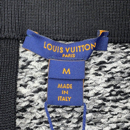 LOUIS VUITTON tight skirt Size M White/Black/Gray Cotton69% Wool 15% Nylon15% Polyurethane1%
