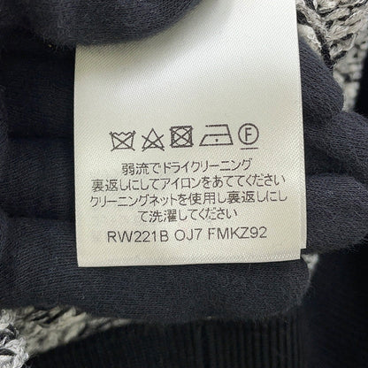 LOUIS VUITTON tight skirt Size M White/Black/Gray Cotton69% Wool 15% Nylon15% Polyurethane1%
