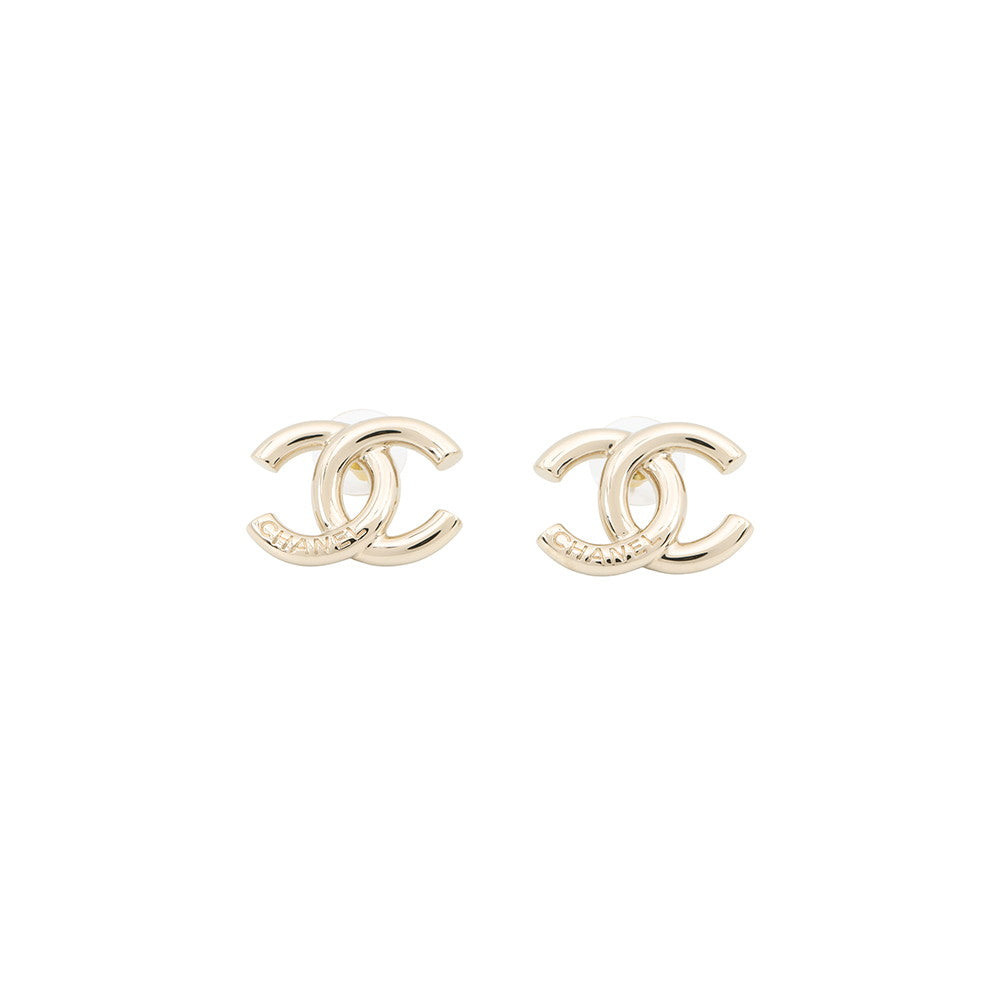 CHANEL CC Logo EarringsABF155 Metal