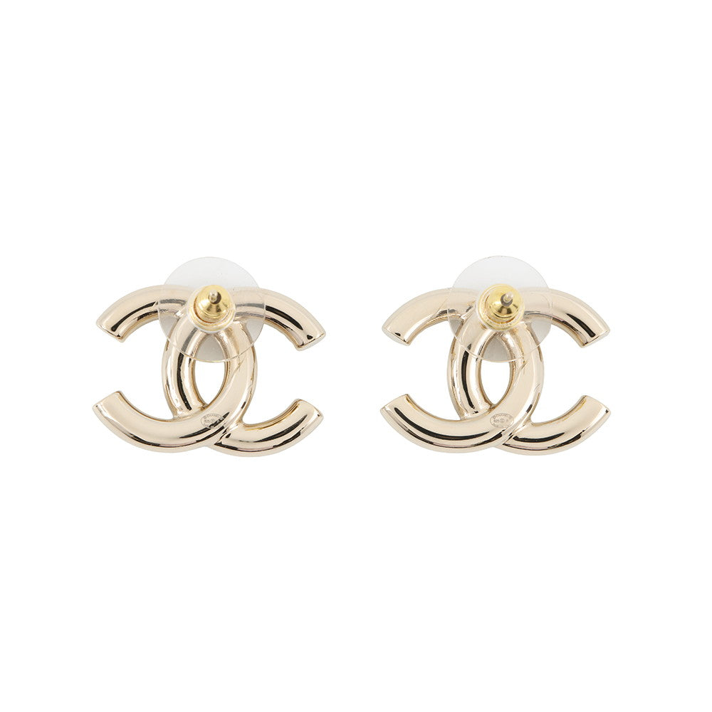 CHANEL CC Logo EarringsABF155 Metal