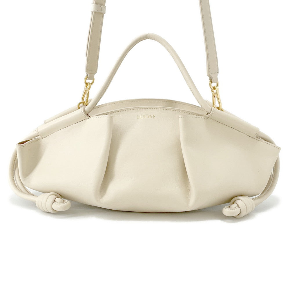 LOEWE Paseo 2WAY Handbag AngolaA709P48X02 Calf Leather Size Small