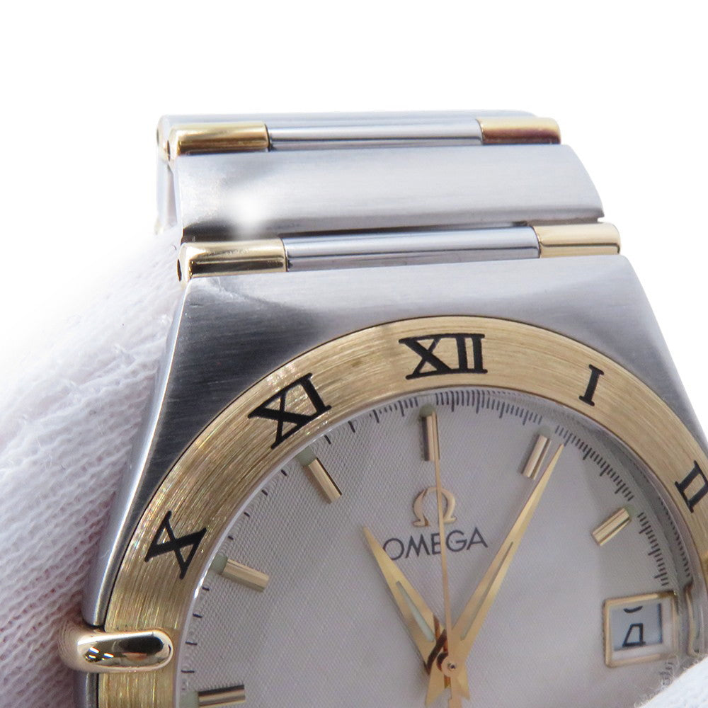 OMEGA Constellation W33.5mm Stainless Steel K18YG Silver Dial1312.30.00