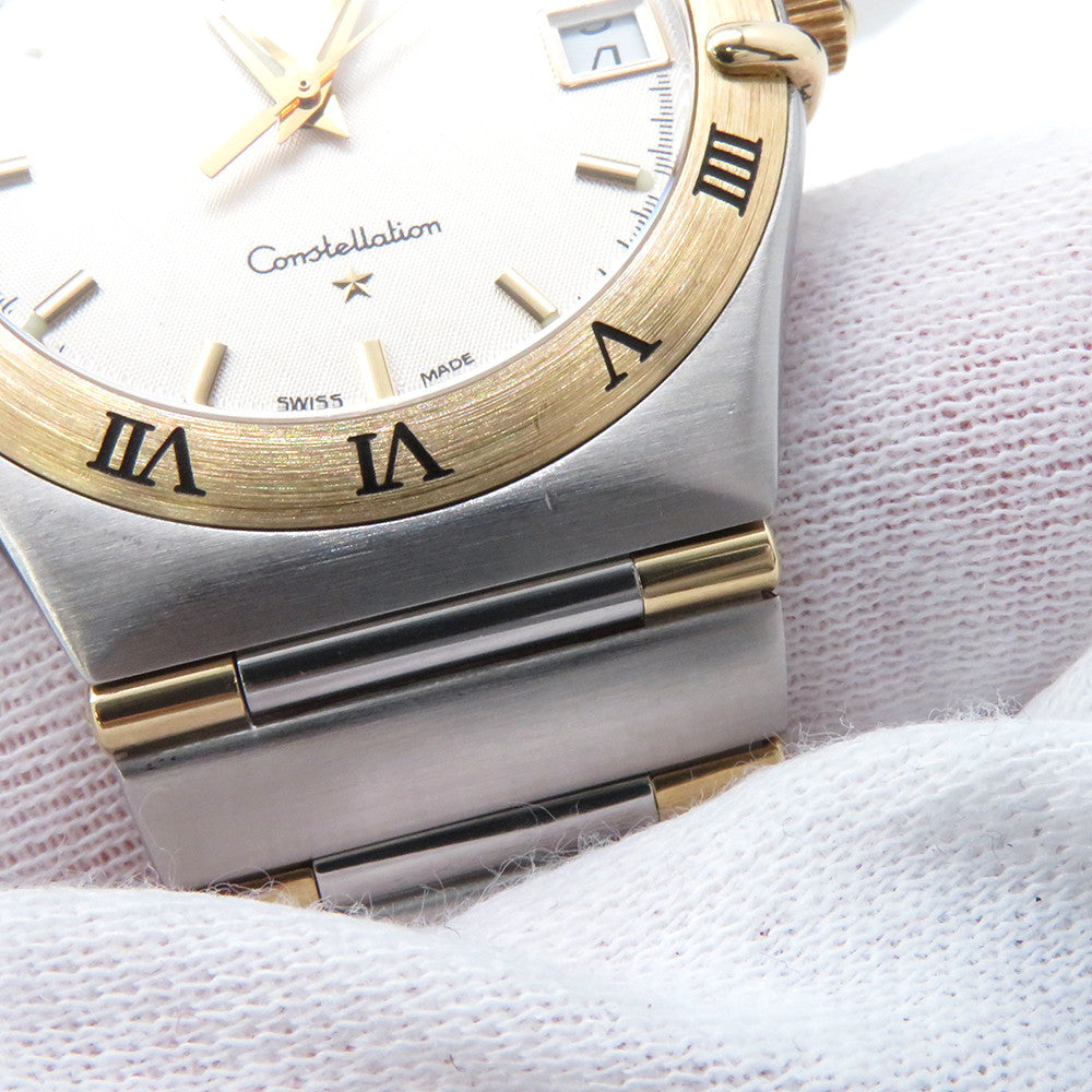 OMEGA Constellation W33.5mm Stainless Steel K18YG Silver Dial1312.30.00
