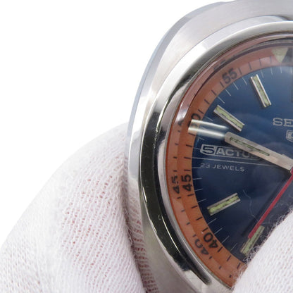 SEIKO 5Sports Day-Date W40mm Stainless Steel Navy Dial5126-6010