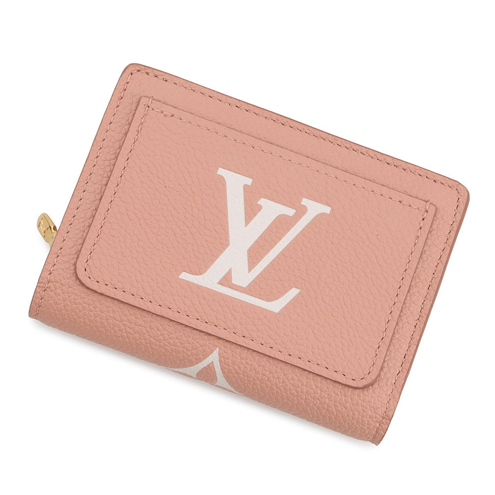 LOUIS VUITTON Portefeuille Clare PinkM81649 Monogram Empreinte Leather