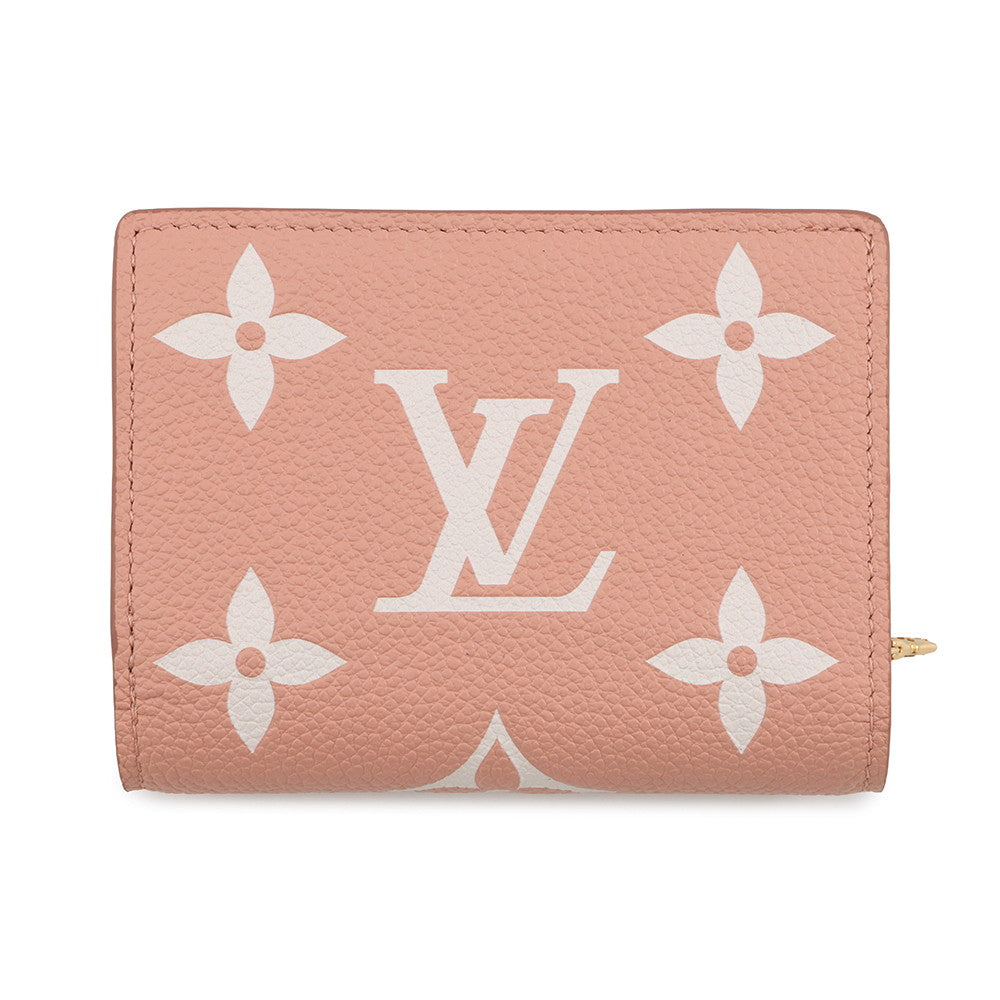 LOUIS VUITTON Portefeuille Clare PinkM81649 Monogram Empreinte Leather