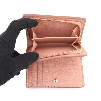 LOUIS VUITTON Portefeuille Clare PinkM81649 Monogram Empreinte Leather