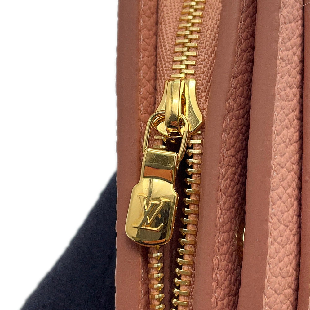 LOUIS VUITTON Portefeuille Clare PinkM81649 Monogram Empreinte Leather