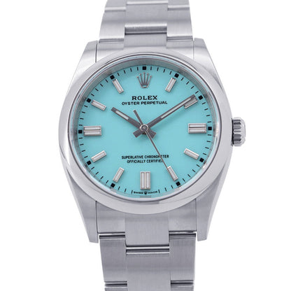 ROLEX Oyster Perpetual 36 W36mm Stainless Steel Turquise Blue Dial126000