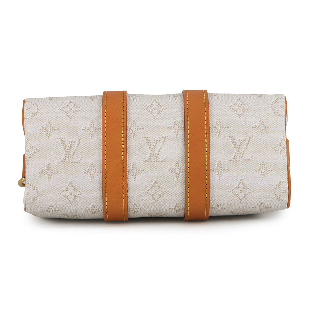 LOUIS VUITTON Keepall Bandouliere Off-whiteM15076 Monogram・Heritage Size 25