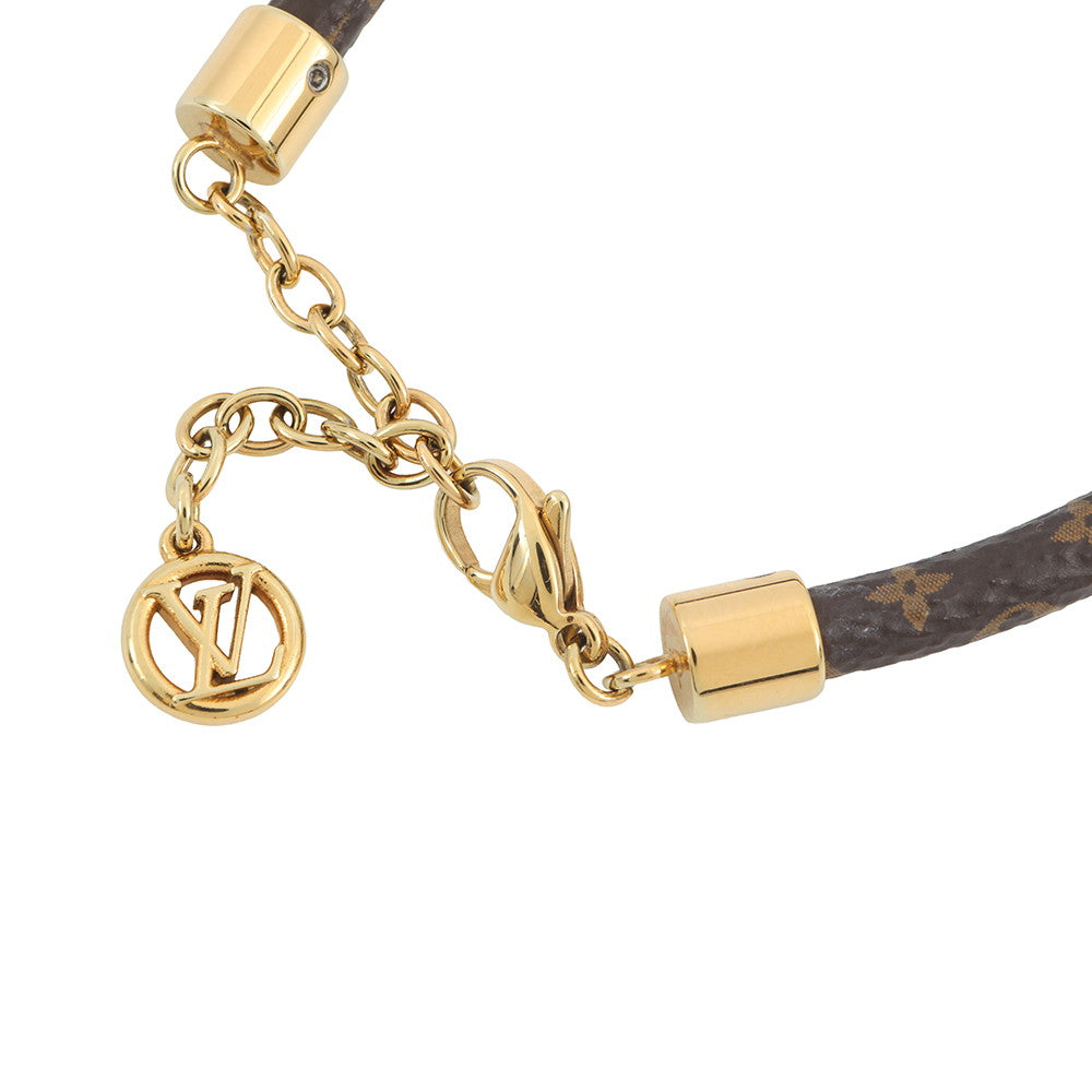 LOUIS VUITTON LV x TM Cherry Bracelet BrownM8977Z Monogram