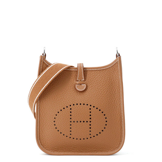 HERMES Evelyne Gold Taurillon Clemence Size TPM