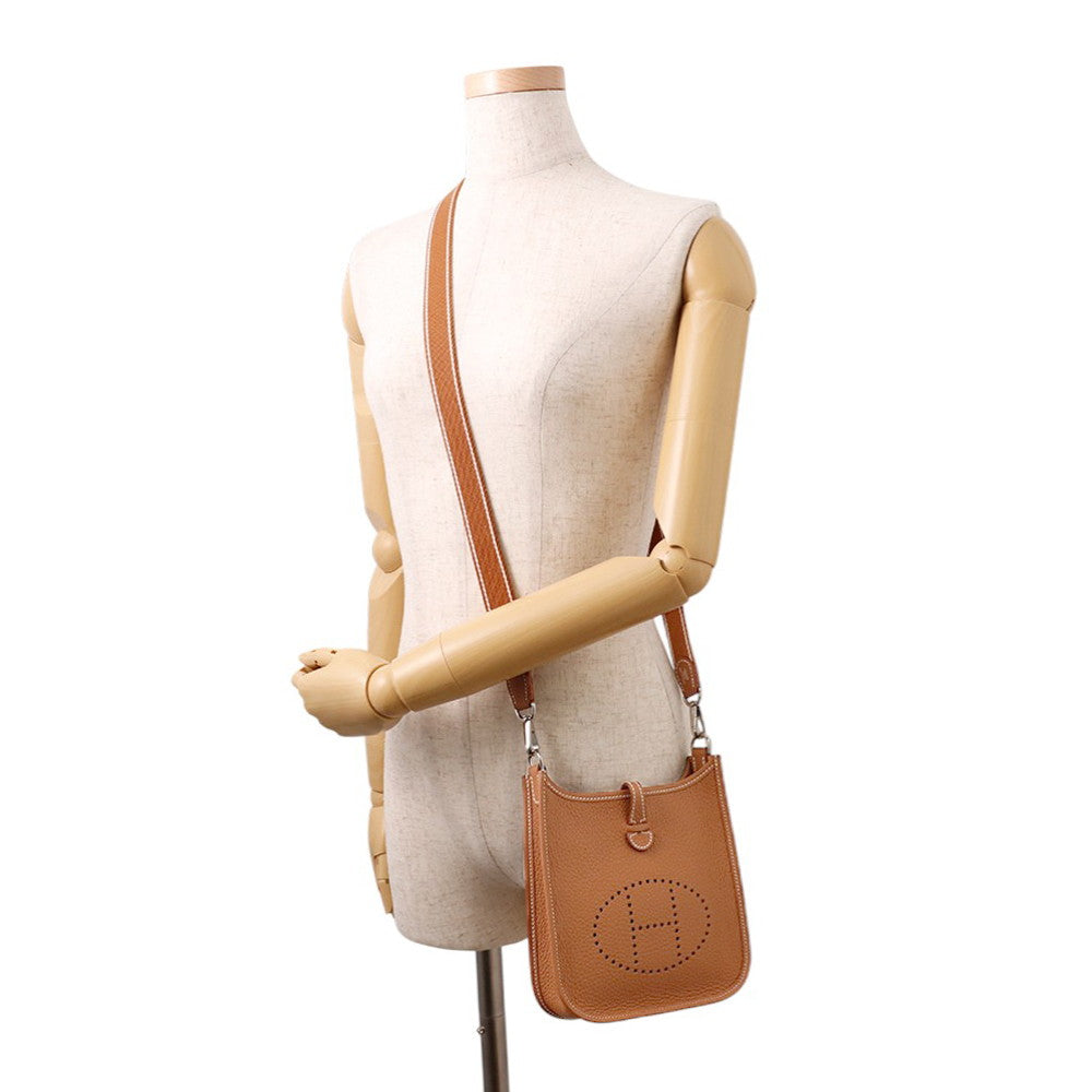 HERMES Evelyne Gold Taurillon Clemence Size TPM
