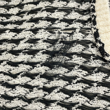 Dior Houndstooth Ensemble Size 34 White/Black354W05AM324 Cotton35% Polyester28% Nylon19%