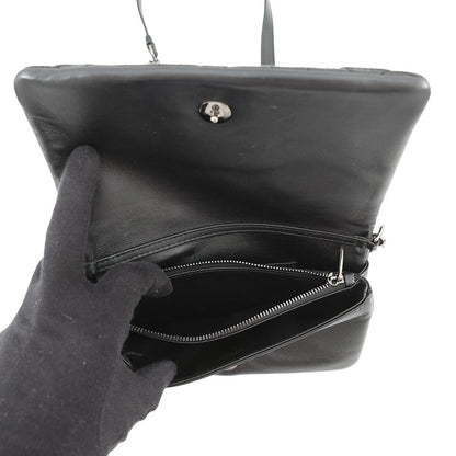 Dior Caro Pouch Macrocannage ChainShoulder Bag BlackS5135BNGX Lambskin