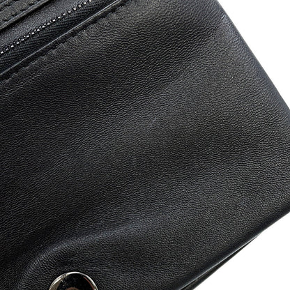 Dior Caro Pouch Macrocannage ChainShoulder Bag BlackS5135BNGX Lambskin