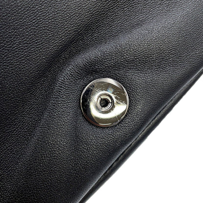 Dior Caro Pouch Macrocannage ChainShoulder Bag BlackS5135BNGX Lambskin