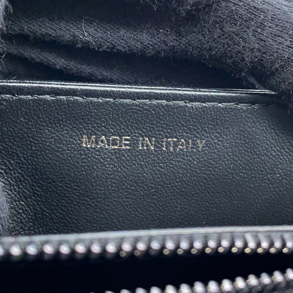 Dior Caro Pouch Macrocannage ChainShoulder Bag BlackS5135BNGX Lambskin