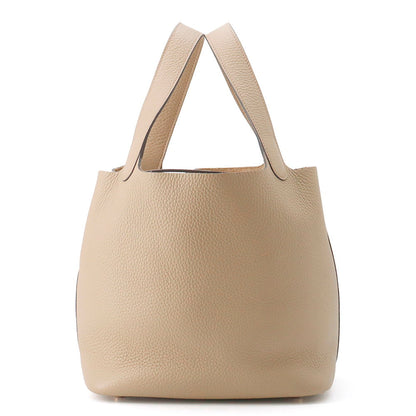HERMES Picotin Lock Beige Marfa Taurillon Clemence Size MM